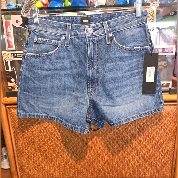 EDWIN AMBER JEAN SHORTS - Picture 2 of 7